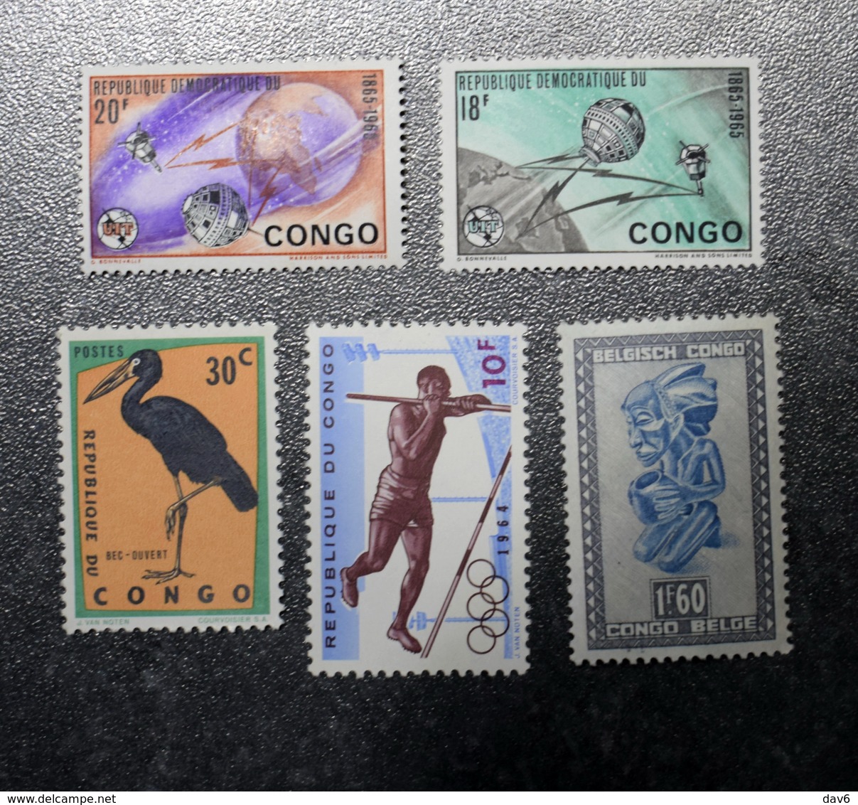 CONGO  Rep.  STAMPS  1965-->  MNH   ~~L@@K~~ - Colecciones