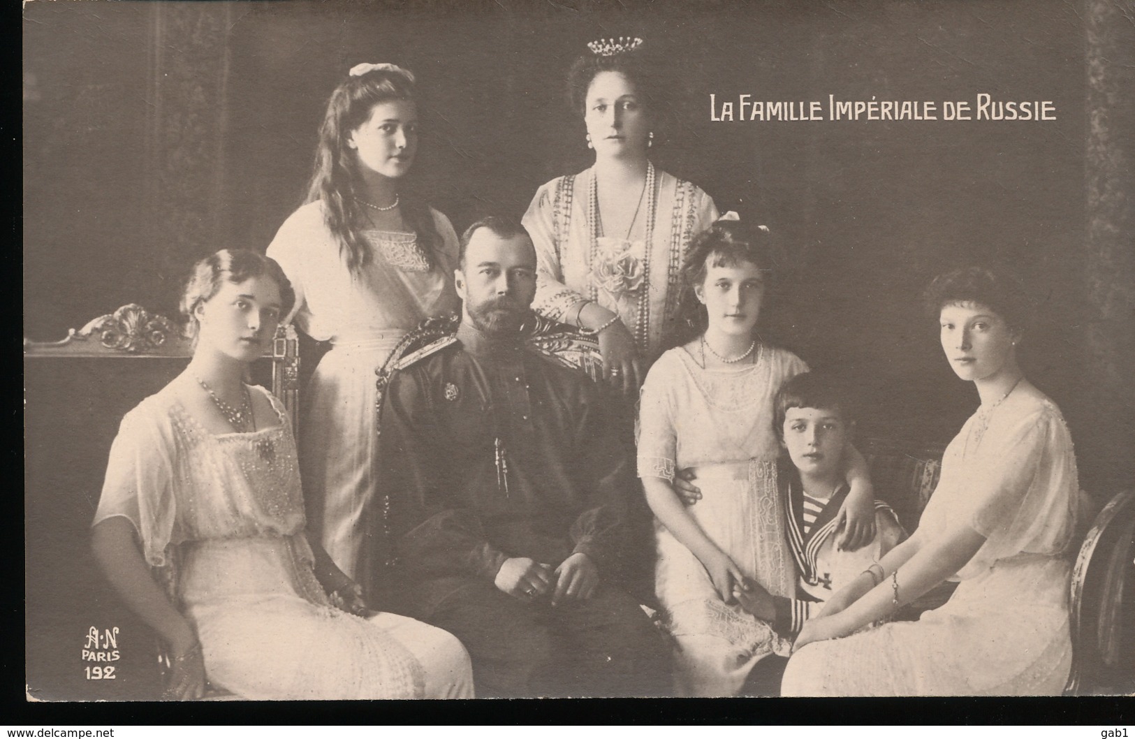 La Famille Imperiale De Russie - Guerra 1914-18
