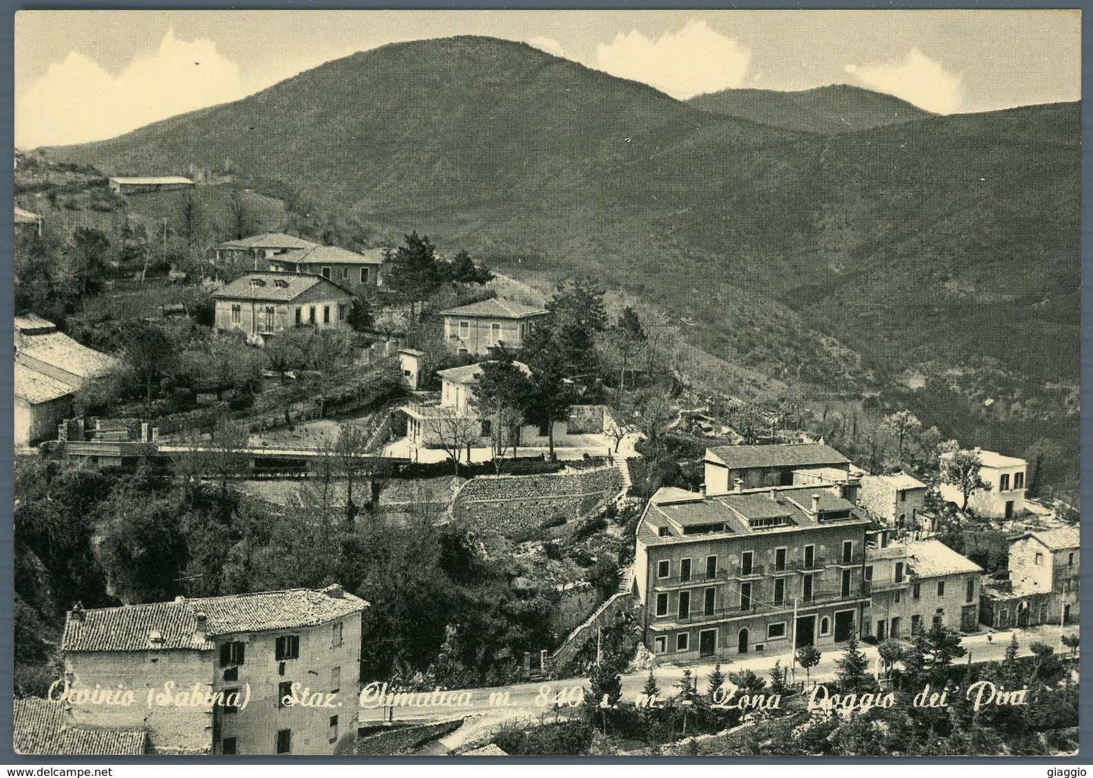 °°° Cartolina N. 3 Orvinio Staz.climatica Zona Poggio Dei Pini Nuova °°° - Rieti