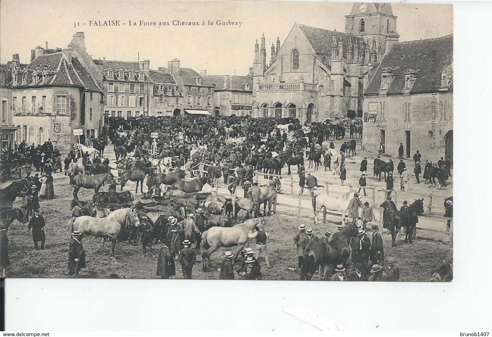 FALAISE   La Foire Aux Chevaux - Falaise