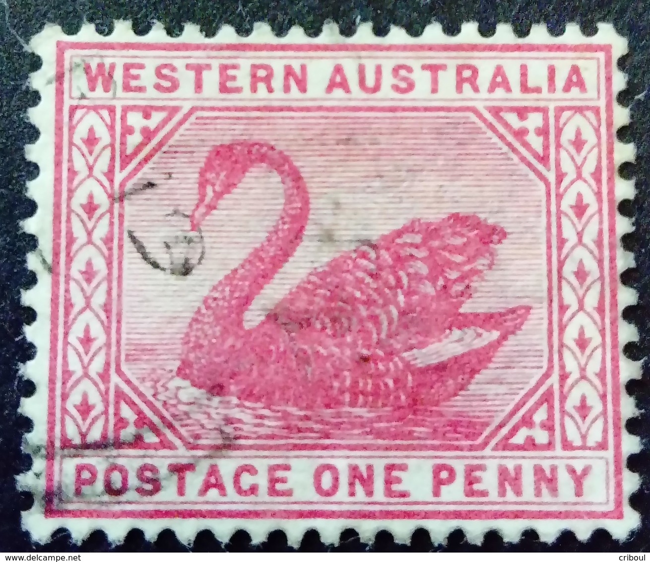 Australie Occidentale Western Australia 1905 Filigrane Couronne A Watermark Crown A Yvert 70 O Used - Gebruikt