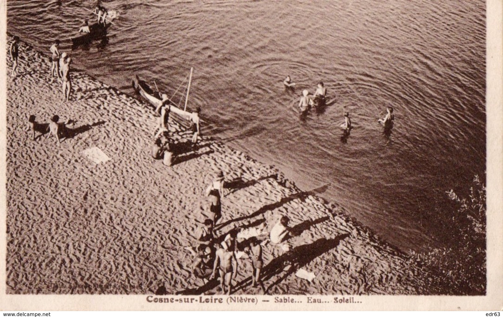 [58] Nièvre > Cosne Cours Sur Loire Sable Eau Soleil - Cosne Cours Sur Loire