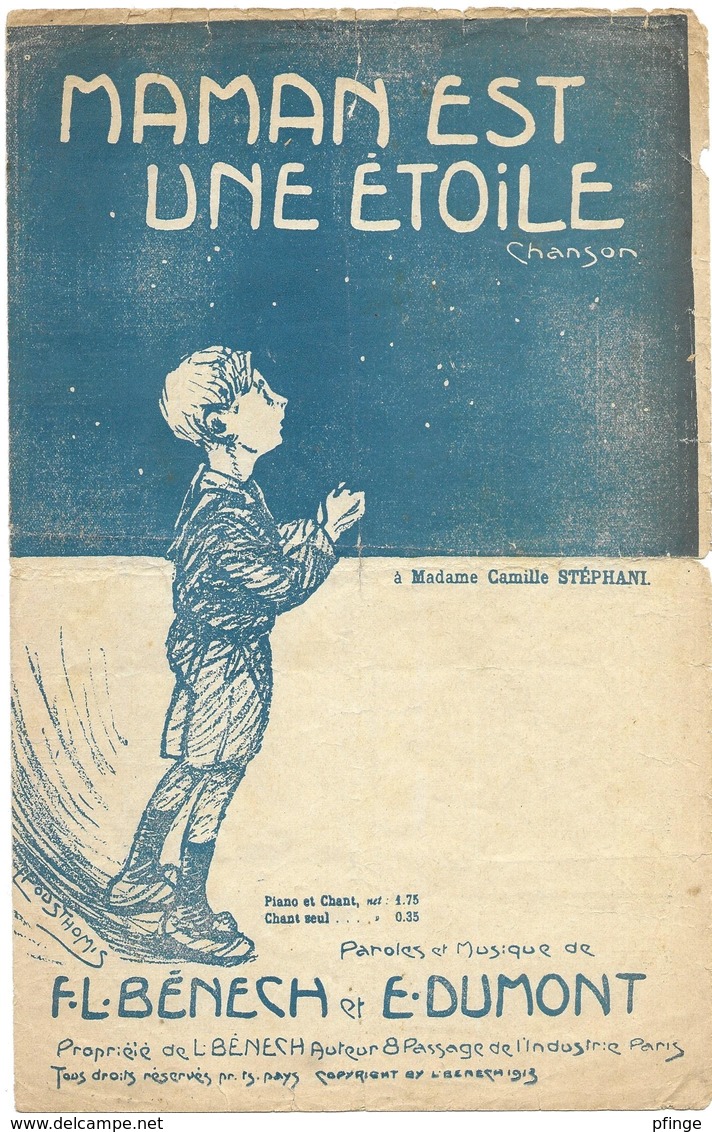 Maman Est Une étoile (p Et M : F.L. Benesch Et E. Dumont) - Autres & Non Classés