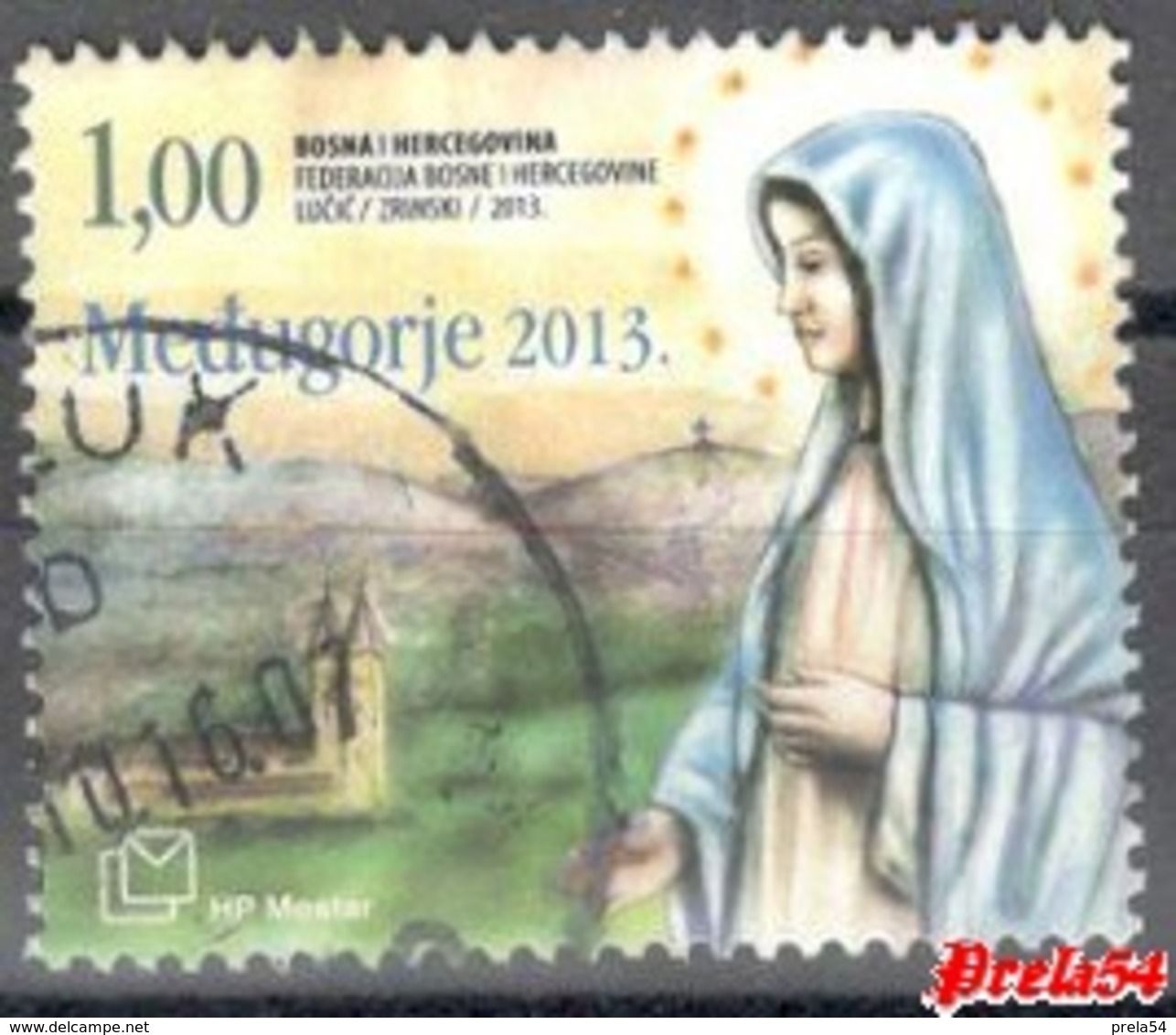 Bosnia Croatian Post :Medjugorje 2013 Used - Bosnie-Herzegovine