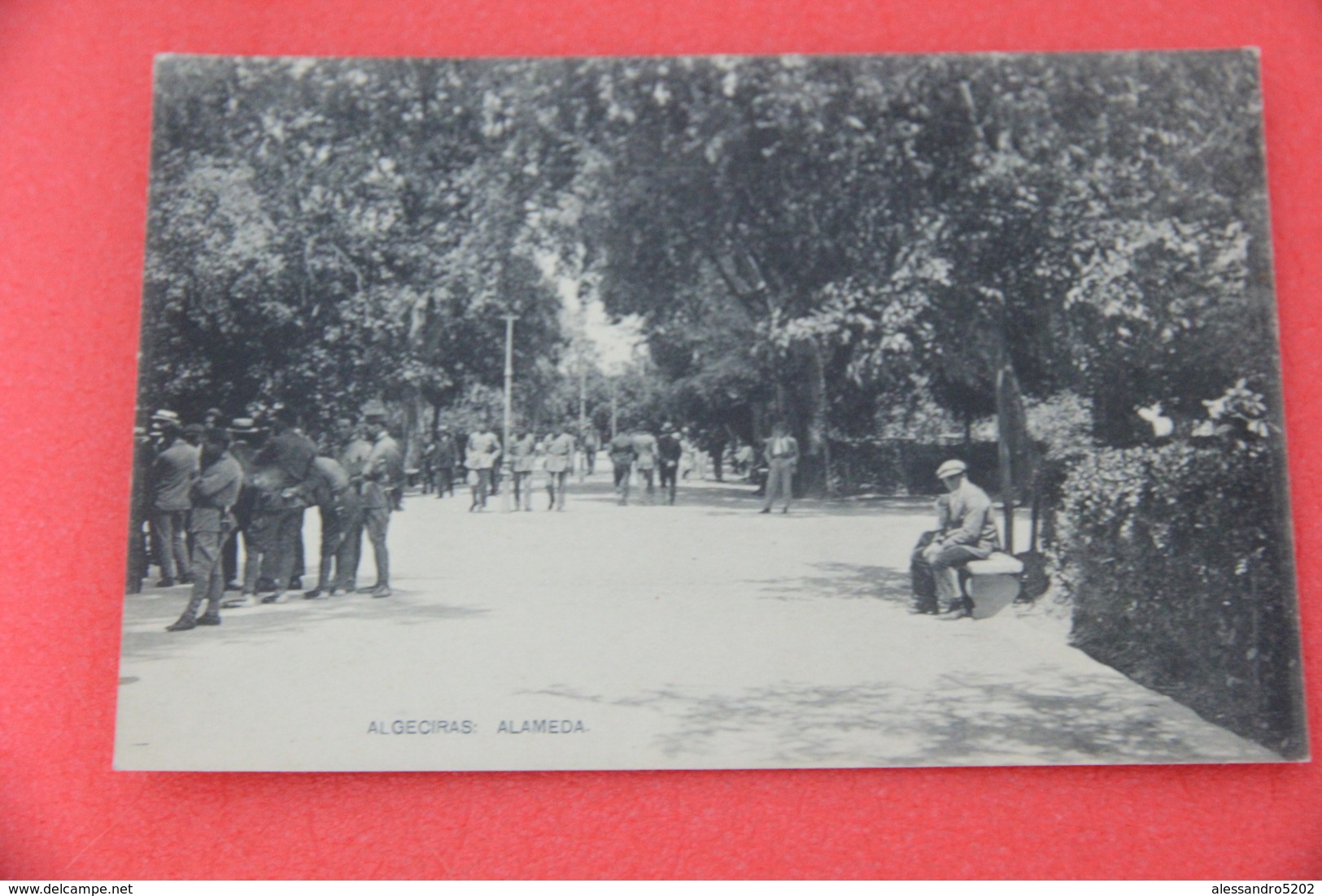 Andalucia Algeciras Alameda Ed. Hauser Y Mener Animata NV - Autres & Non Classés