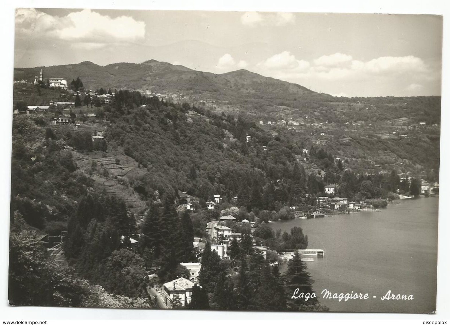 W3227 L'Arona (Novara) - Lago Maggiore - Panorama / Viaggiata - Altri & Non Classificati