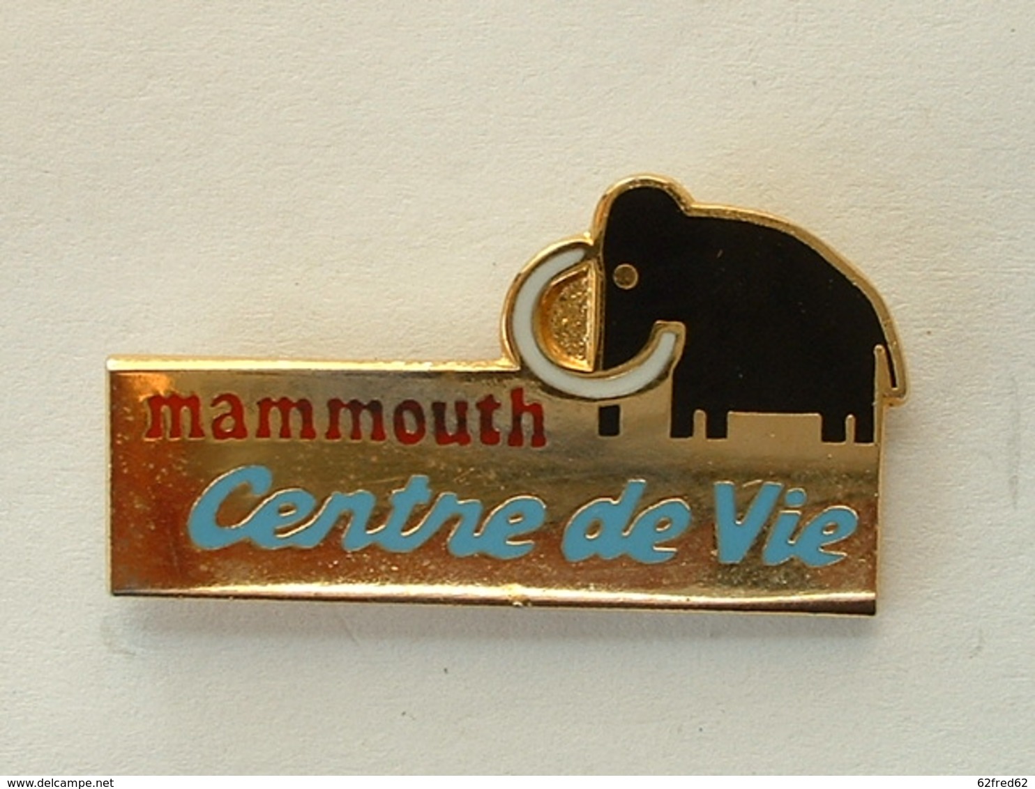 PIN'S ELEPHANT - MAMMOUTH CENTRE DE VIE  - EMAIL - Animaux