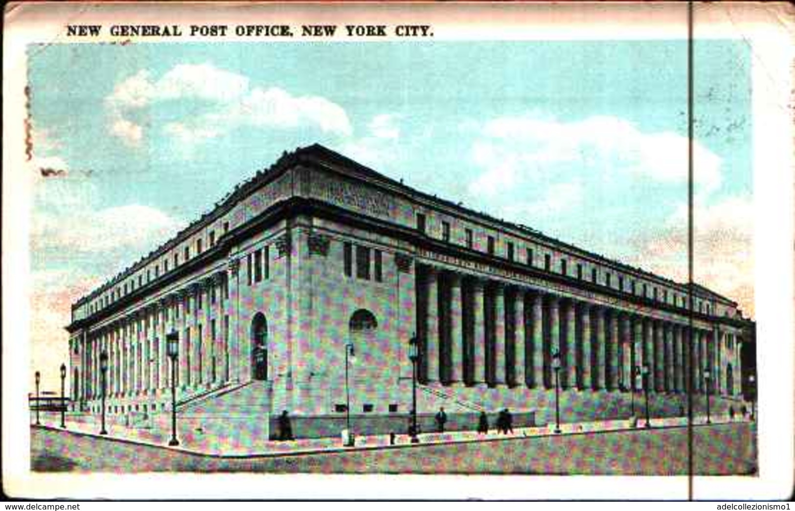 4319) Cartolina Di New York-new General Post Office -viaggiata 1924 - Altri & Non Classificati