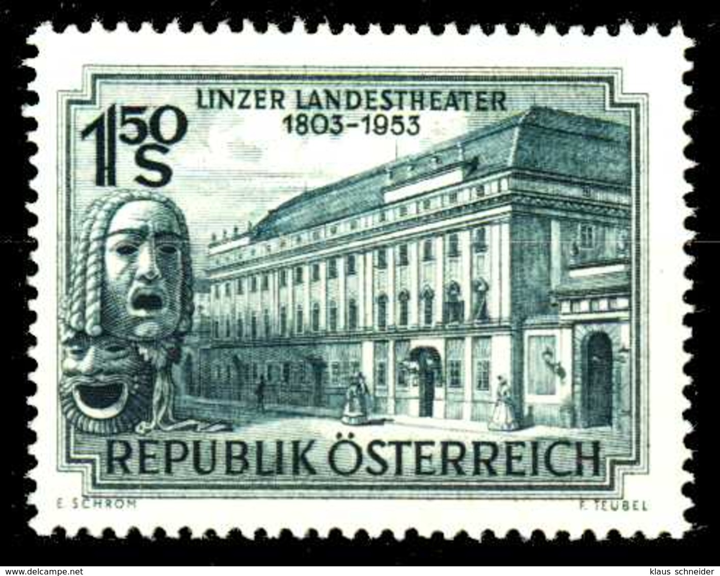 ÖSTERREICH 1953 Nr 988 Postfrisch S870312 - Ungebraucht