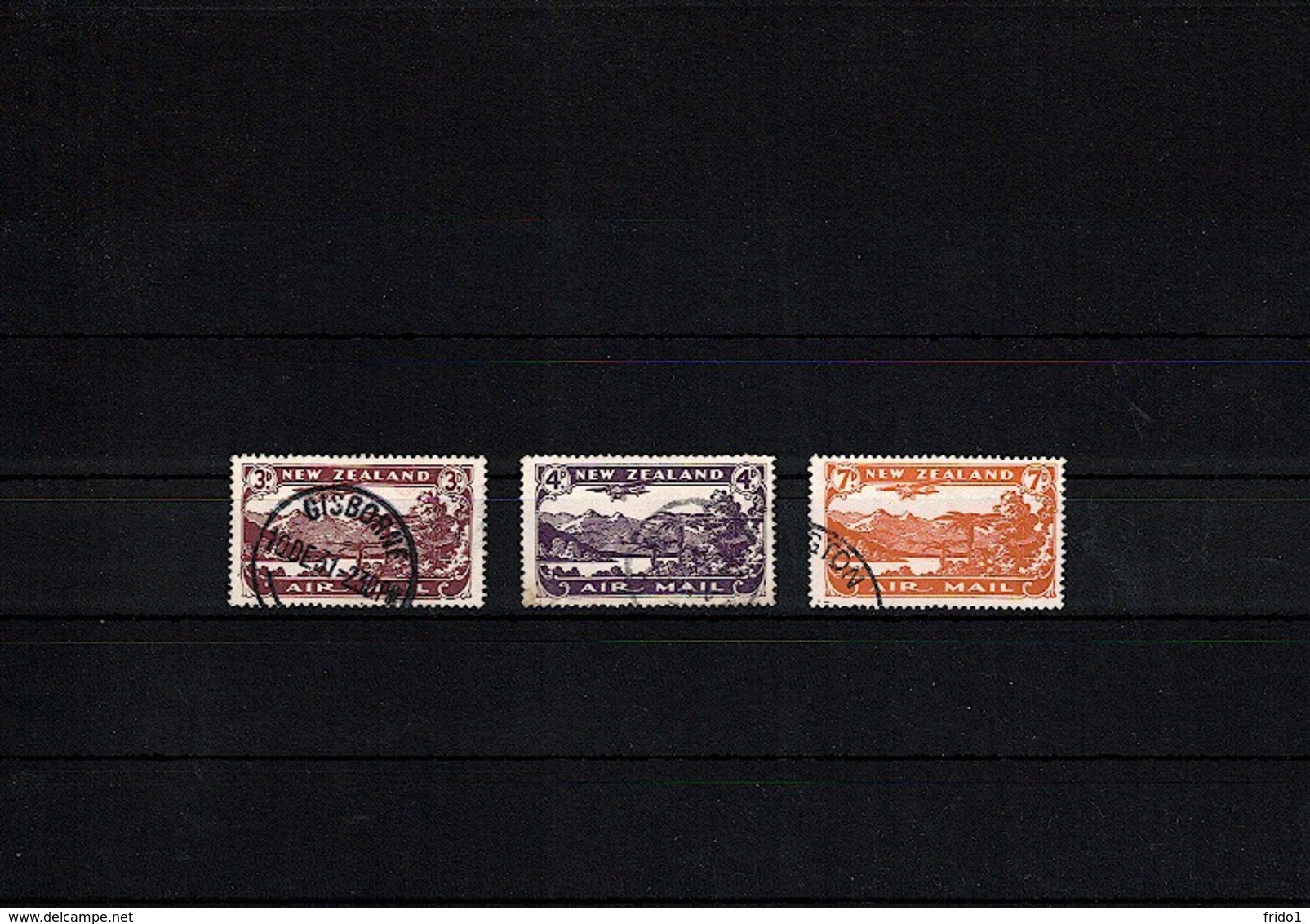 New Zealand 1931 Airmail Set Fine Used / Sauber Gestempelt - Airmail