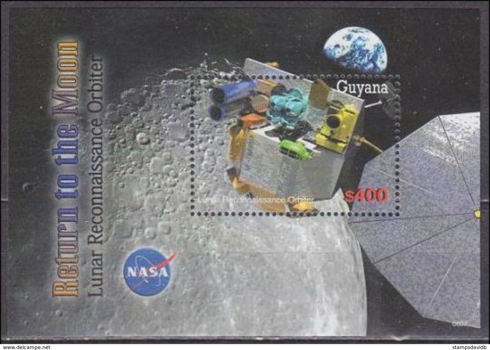 2006	Guyana	7858/B803	Satellite - América Del Norte