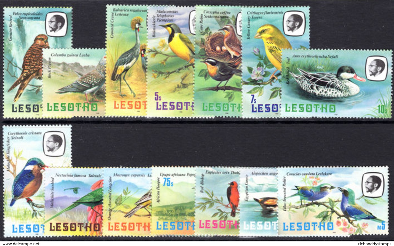 Lesotho 1981 Birds Unmounted Mint. - Lesotho (1966-...)