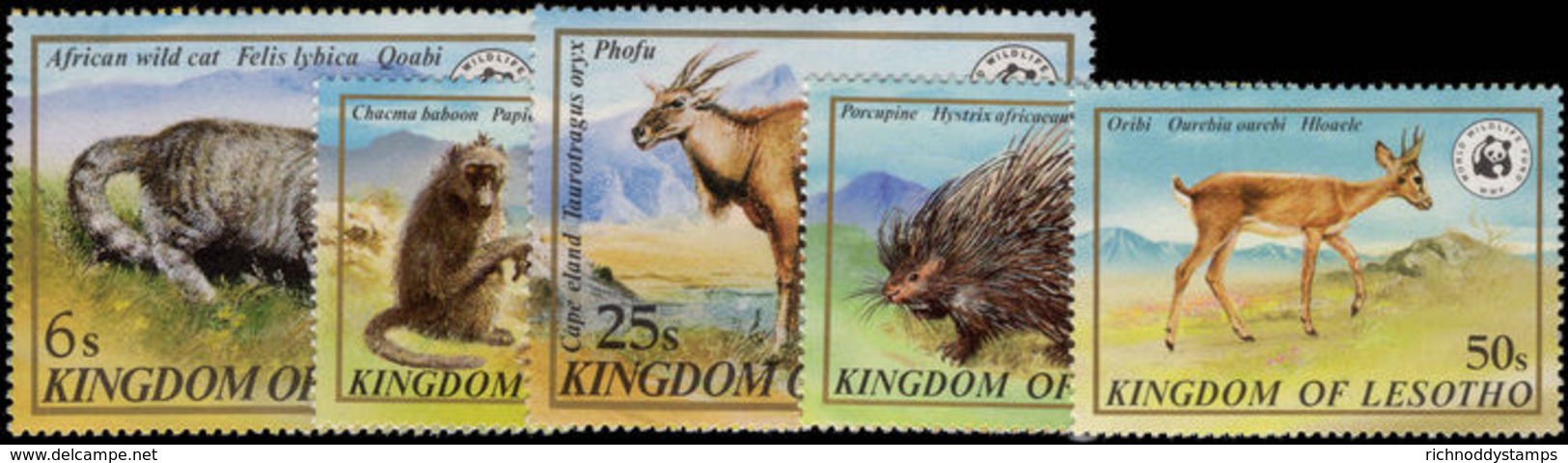 Lesotho 1981 Wildlife Unmounted Mint. - Lesotho (1966-...)