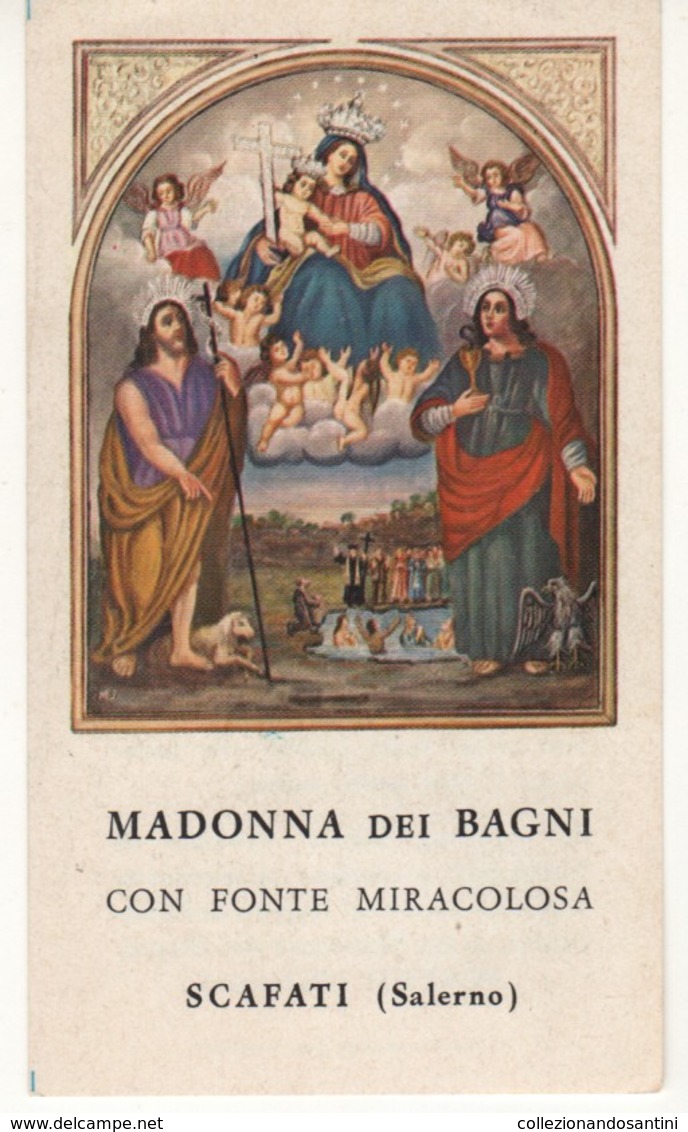 Santino Madonna Dei Bagni Da Scafati - Salerno - Religion & Esotérisme