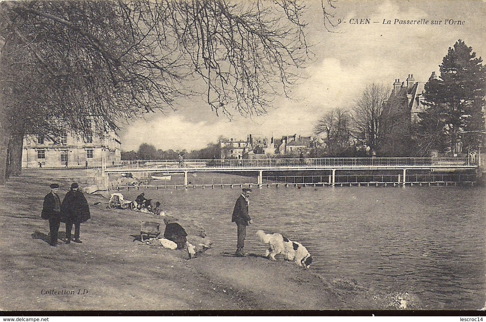 CAEN La Passerelle Sur L'Orne LD N°9 - Caen