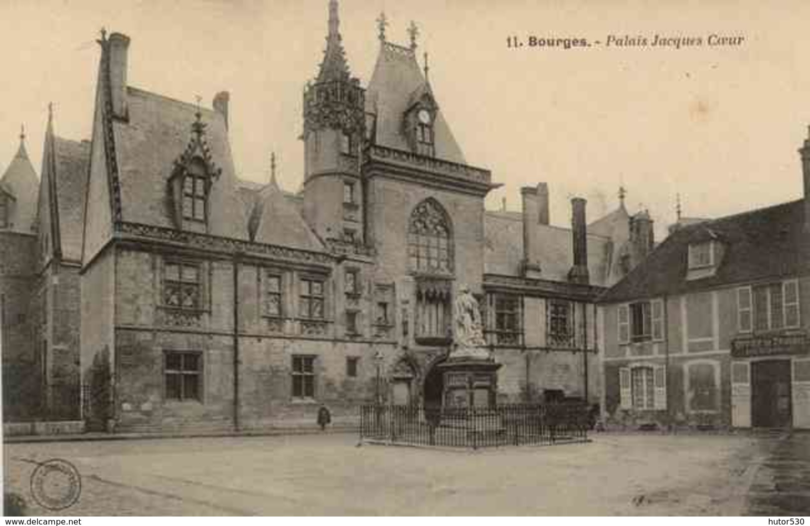 CPA BOURGES - PALAIS JACQUES C?UR - Bourges