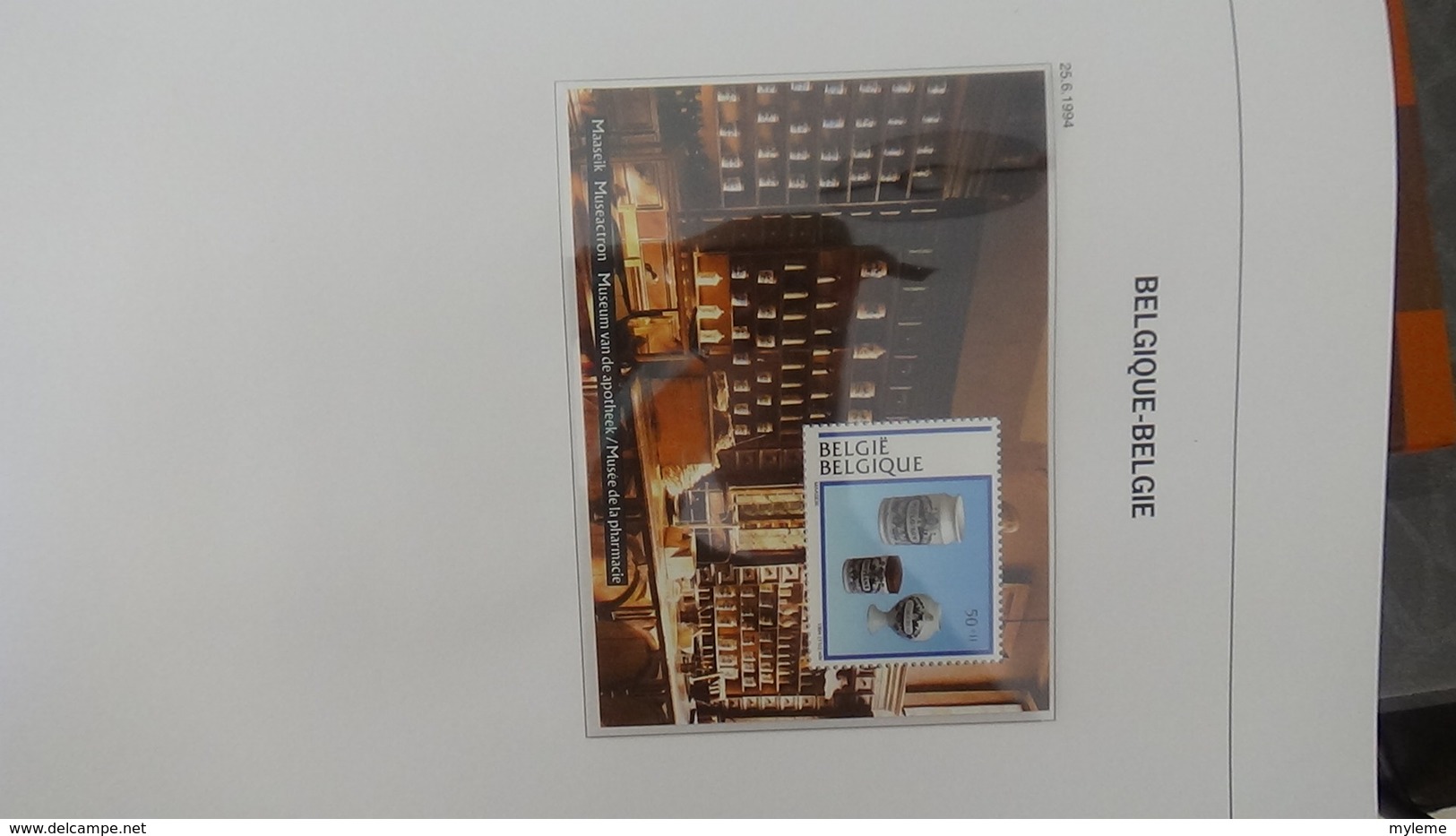 Grosse collection BELGIQUE en DAVO de 1985 à 1998 en blocs, carnets et timbres ** . Bien suivie A saisir !!!