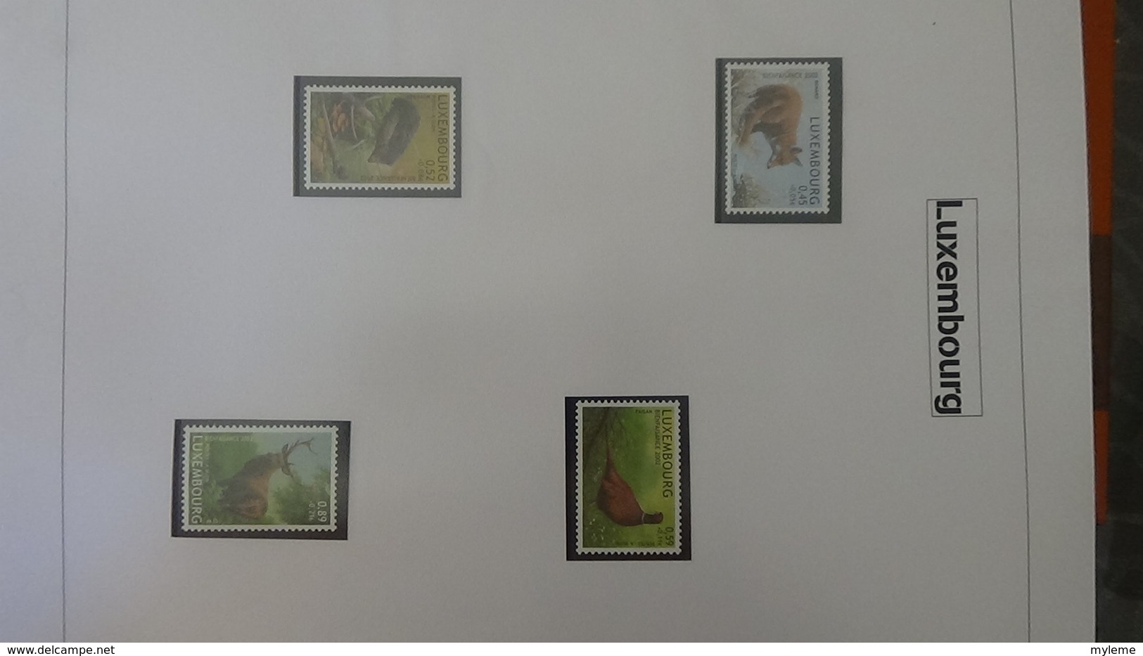 Belle étude sur les oiseaux par l'artiste André BUZIN. Super travail en timbres et blocs ** A saisir !!!