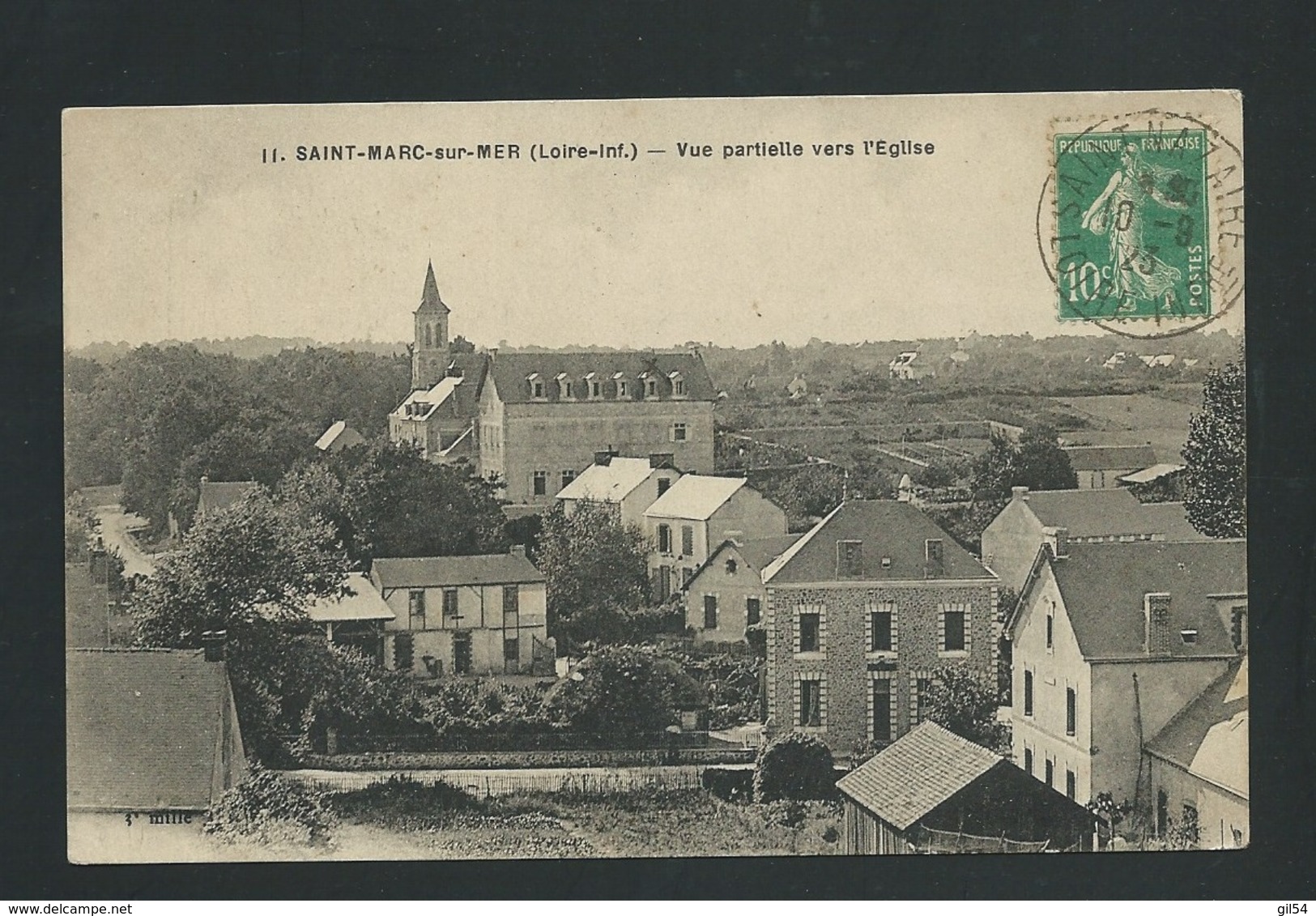 Saint Marc Sur Mer - Vue Partielle Vers L'église -   Mbg36 - Autres & Non Classés