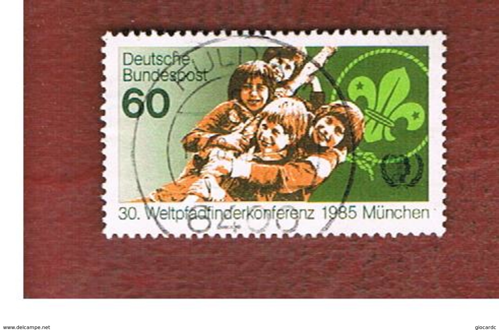 GERMANIA (GERMANY) - SG 2102 - 1985 WORLD SCOUTS CONFERENCE  -   USED - Used Stamps