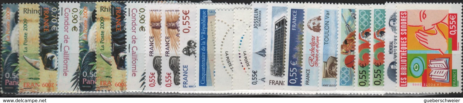 Lot De Timbres De France Neufs** Pour Affranchissement à Moins 40% De La Faciale Toutes Valeurs En Euros - Neufs