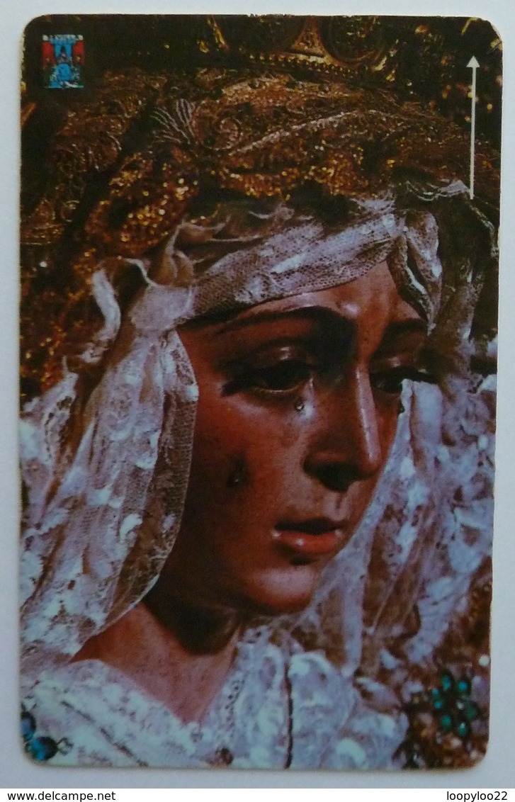 SPAIN - GPT - Weeping Madonna - 1987 Plessey - White Reverse - Prototype - Tests & Services