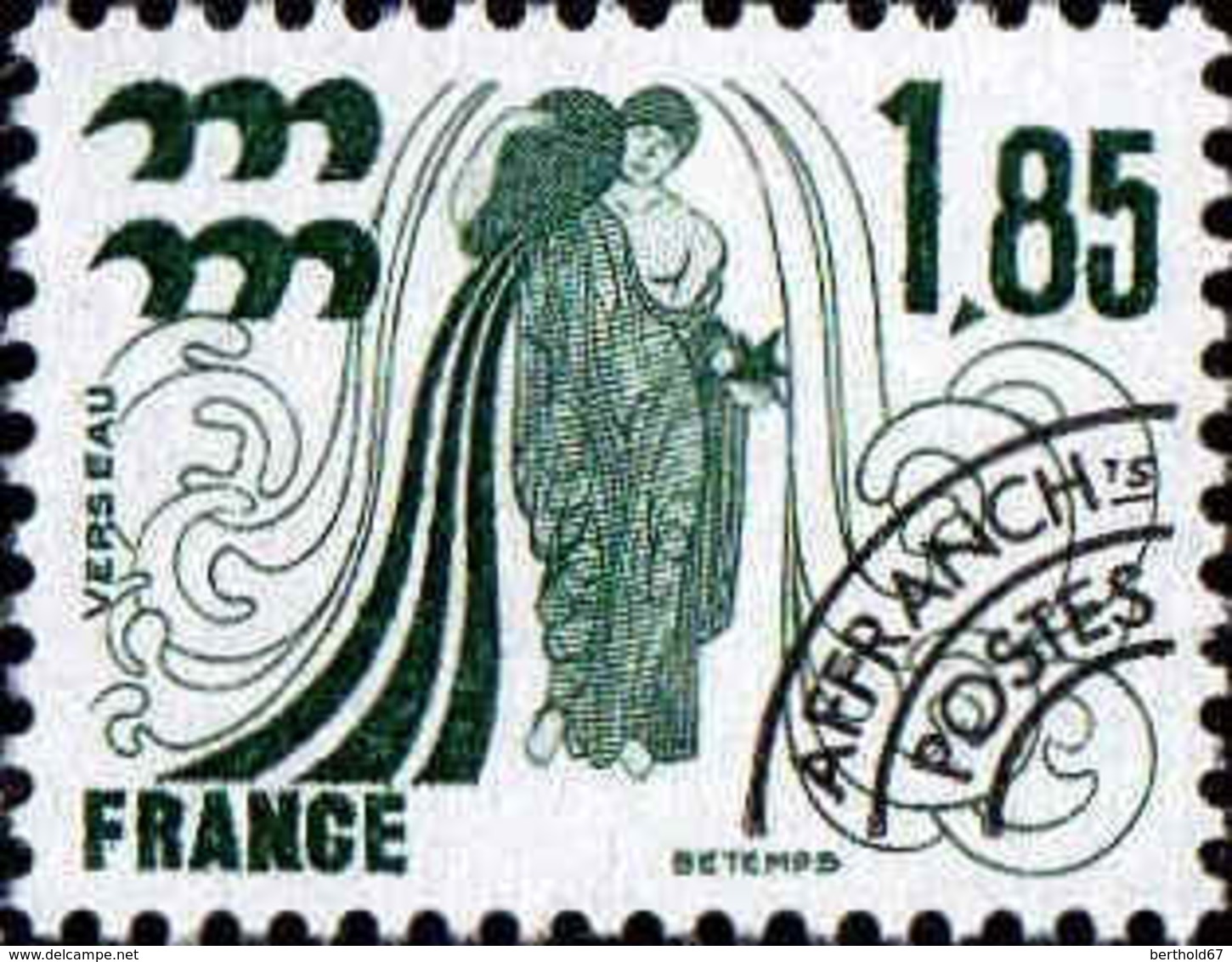 France Préo N* Yv:149 Mi:2021 Signe Du Zodiaque Verseau (avec Charnière) - 1964-1988