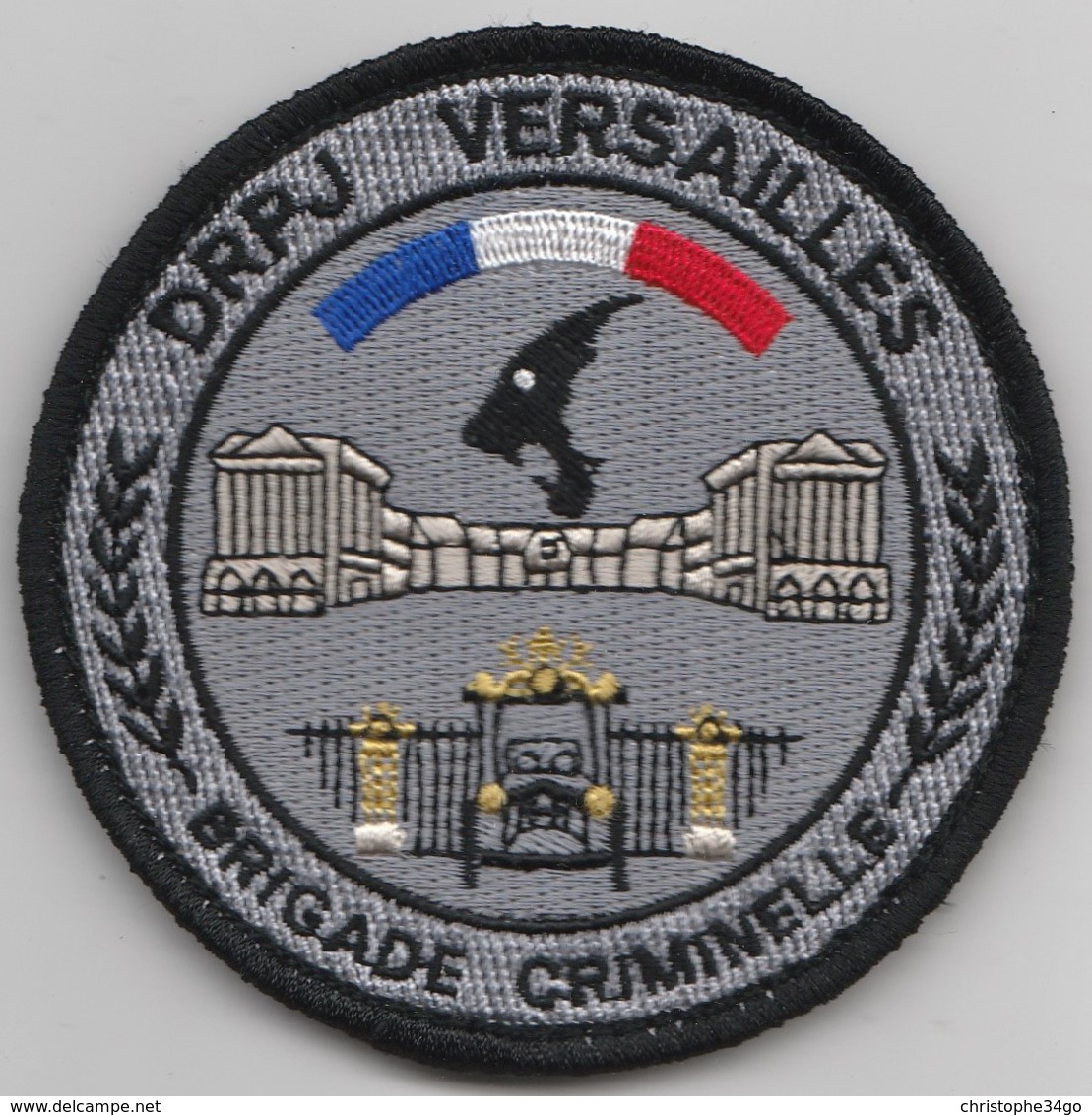 Écusson Police Judiciaire - Brigade Criminelle Versailles (78) - Police & Gendarmerie