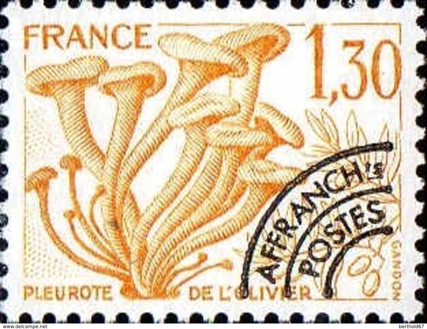 France Préo N** Yv:160 Mi:2138 Pleurote De L'olivier - 1964-1988