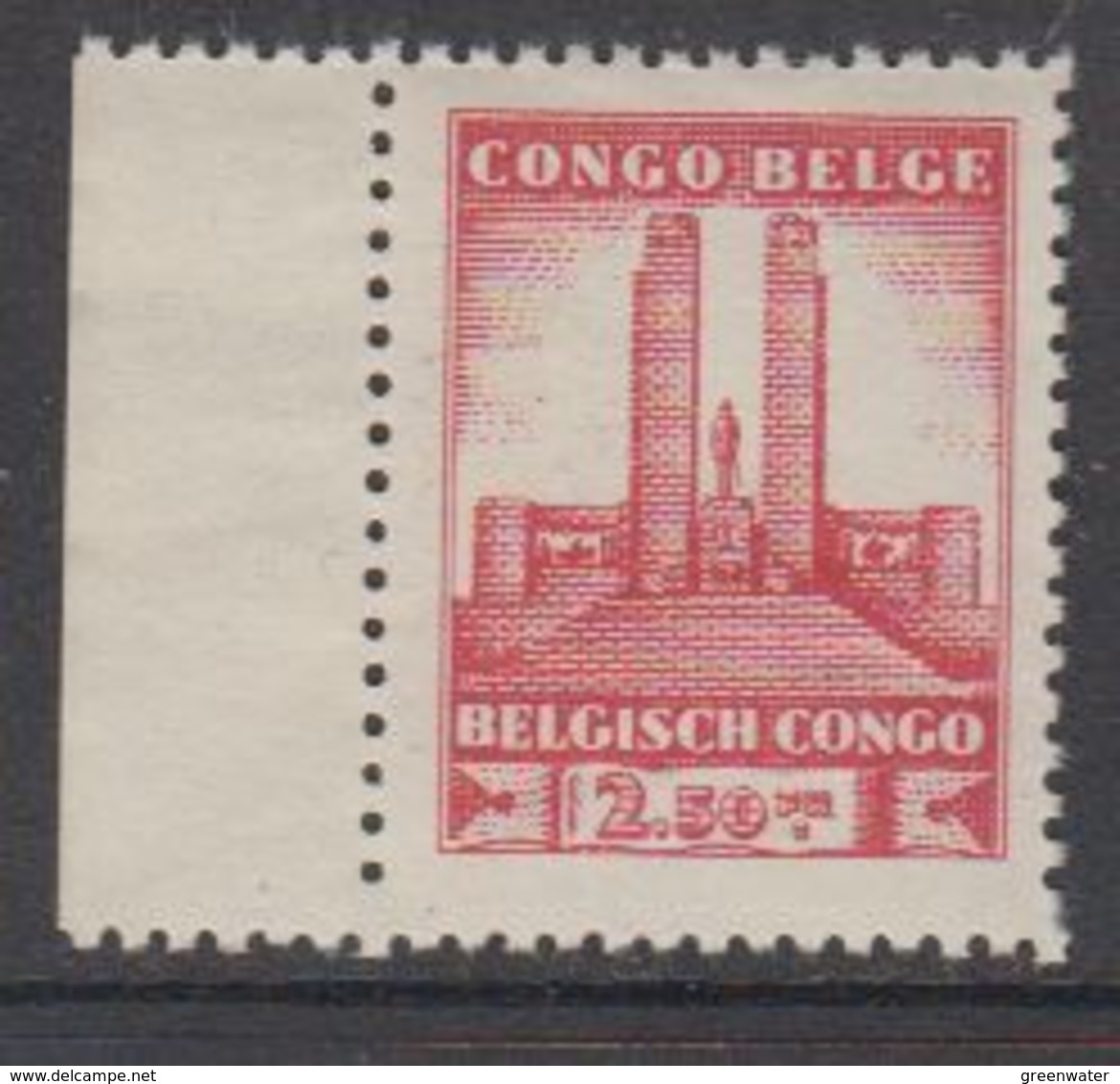 Belgisch Congo 1941 Monument Koning Albert I Te Leopoldstad 2.50fr  1w ** Mnh (42934) - Ongebruikt