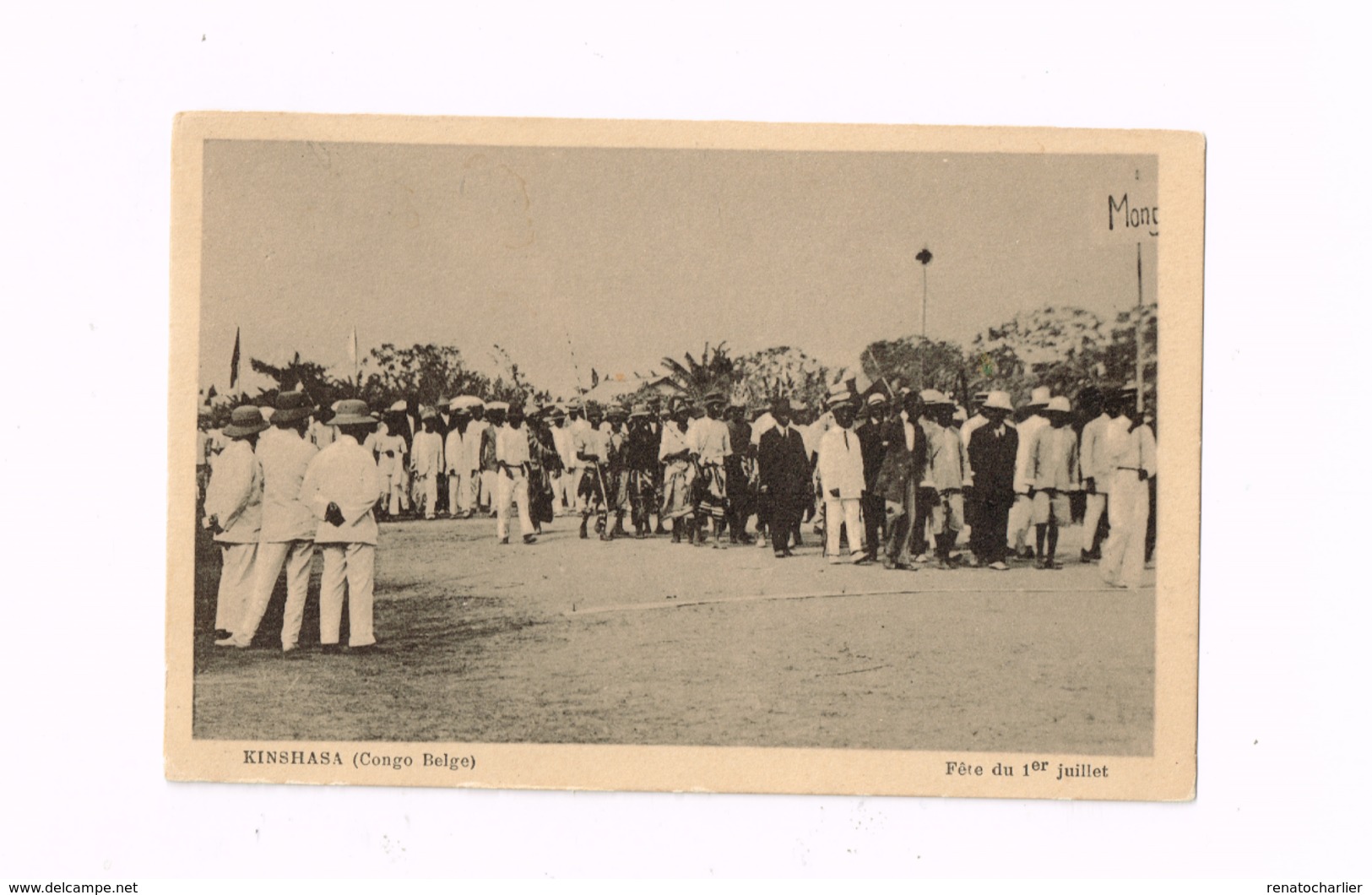 Kinshasa.(Congo Belge).Fête Du 1er Juillet. - Congo Belge