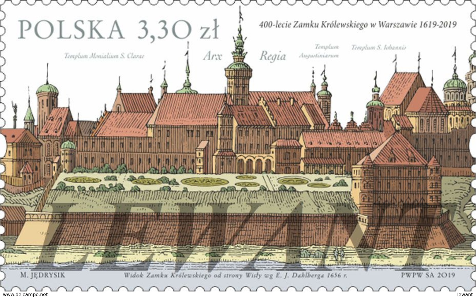 2019.05.29. 400th Anniversary Of The Royal Castle In Warsaw - MNH - Unused Stamps