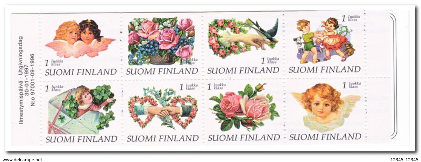 Finland 1997, Postfris MNH, Flowers, Birds, Roses - Libretti