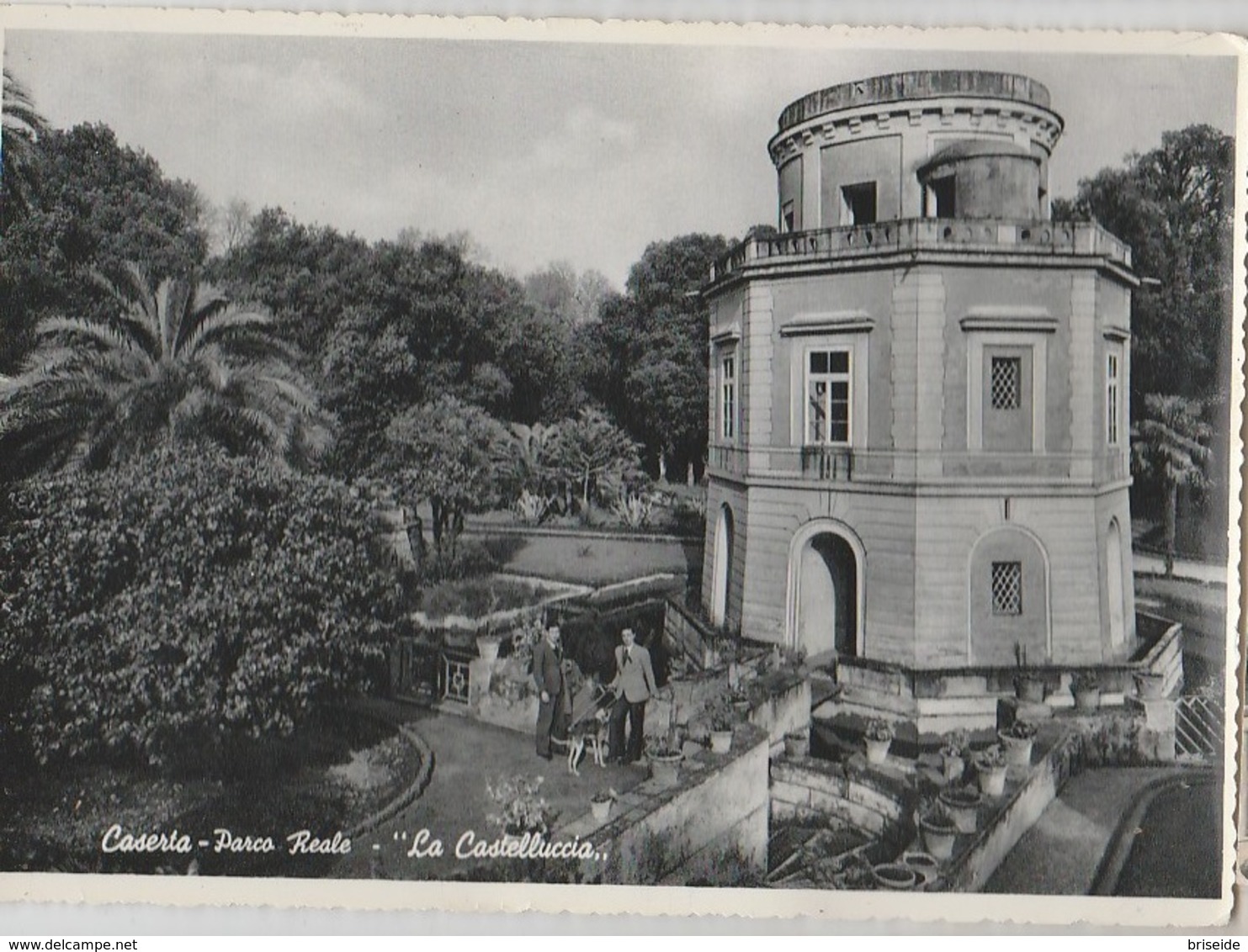 CASERTA LA REGGIA PALAZZO REALE LA CASTELLUCCIA F/G VIAGGIATA 1963 - Caserta