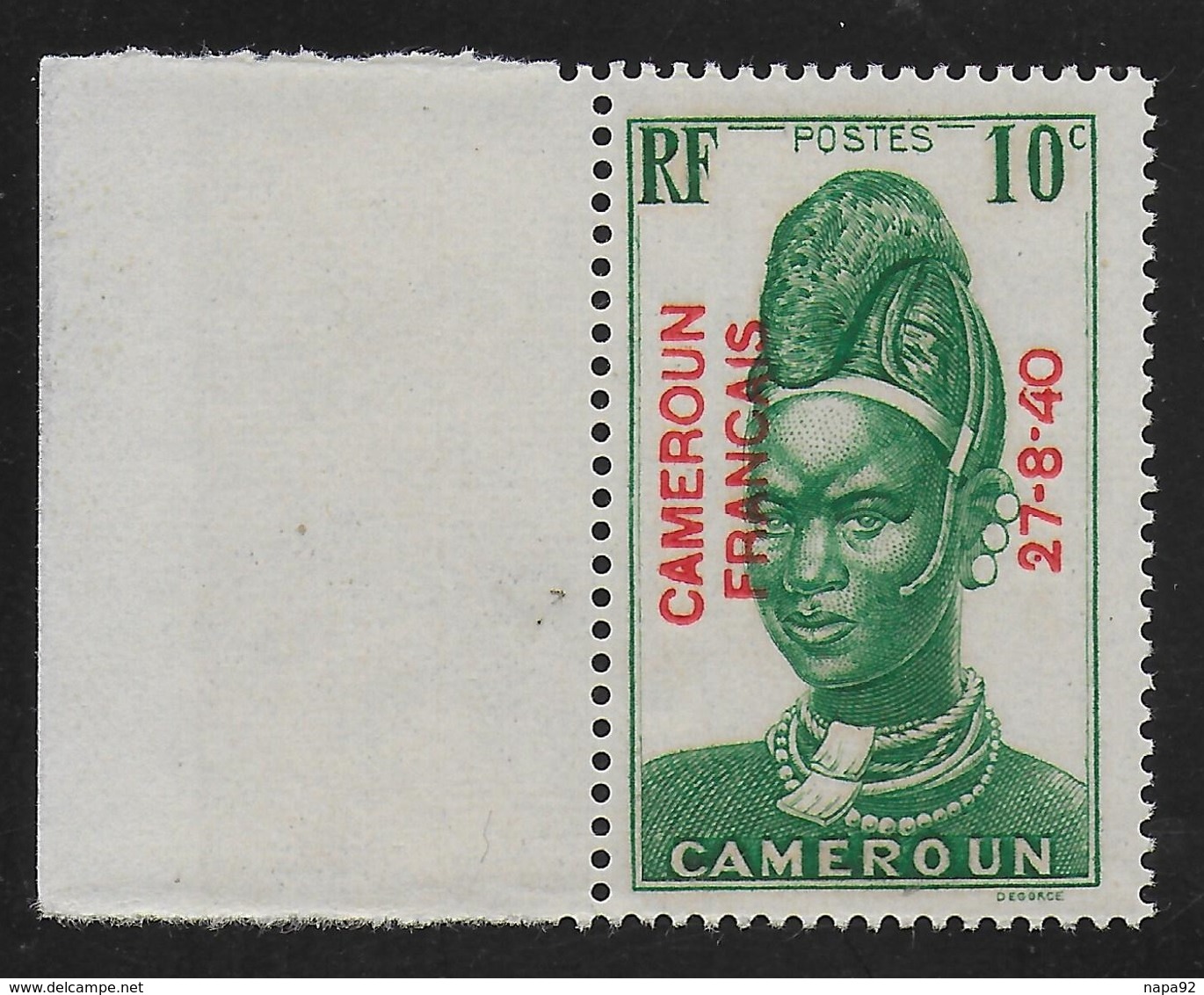 CAMEROUN 1940 YT 212** - Neufs