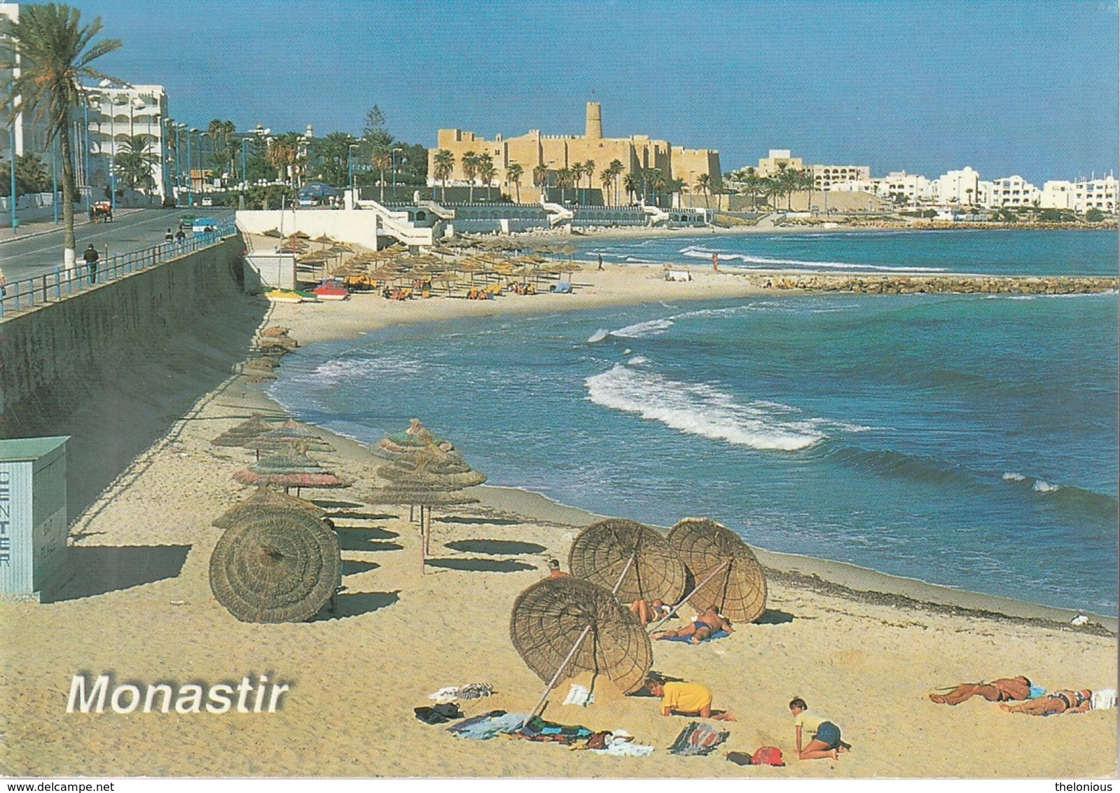 * Cartolina - Tunisia - Monastir - Viag. Per Ponzone Fraz. Di Trivero 1999 - Tunesië