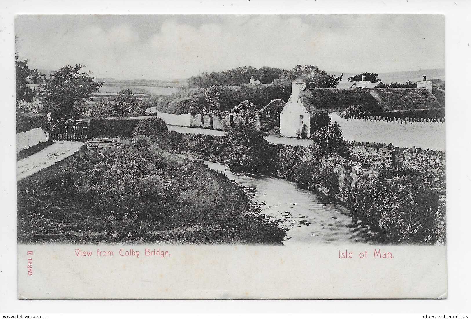 View From Colby Bridge, Isle Of Man  - Stengel 16289 - Isla De Man