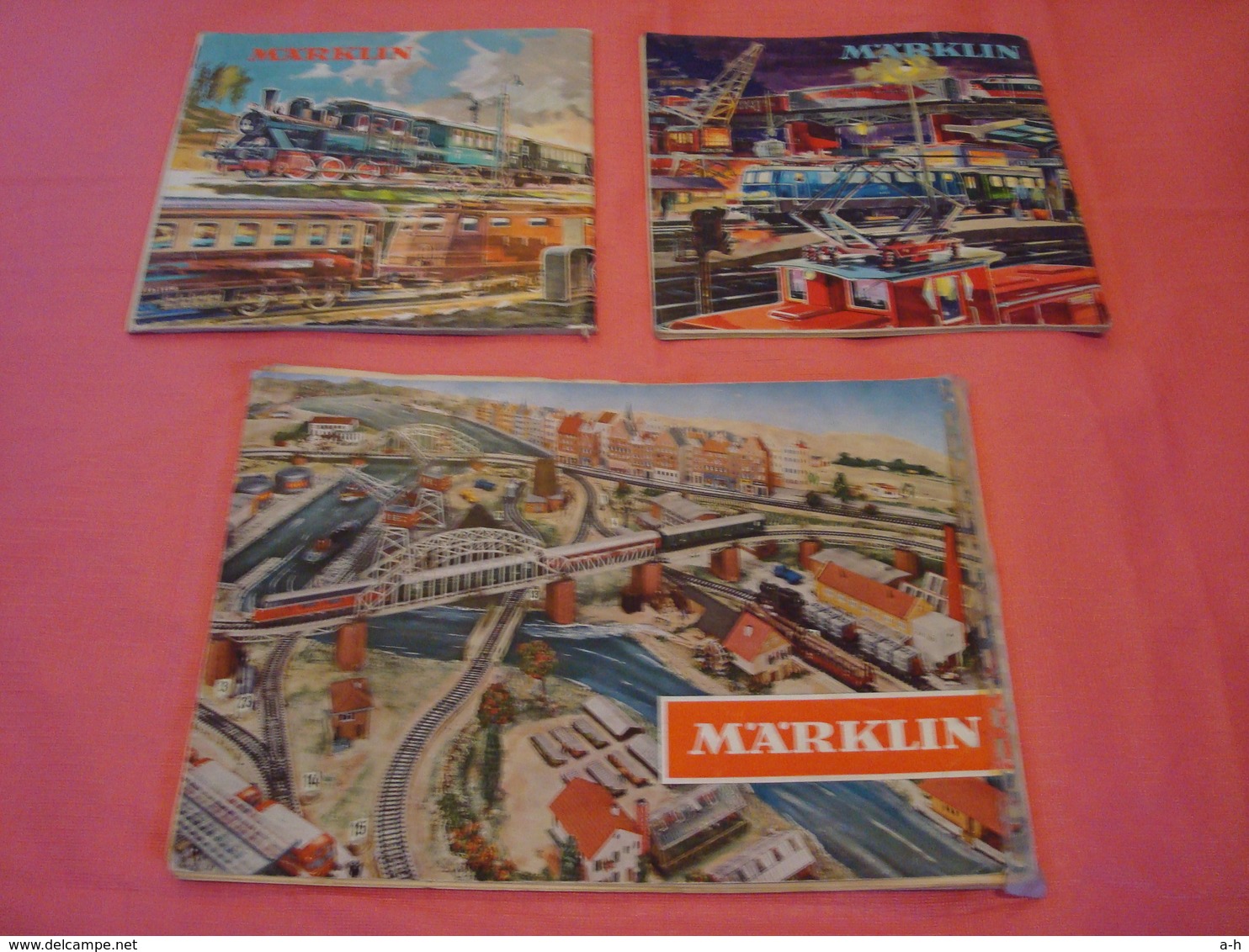 3 Catalogues Marklin 1960/1962 - Français