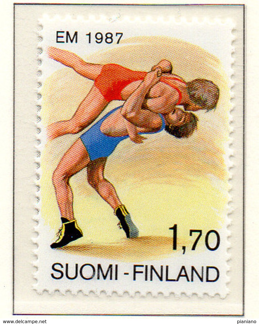 PIA - FINLANDIA  - 1987 : Campionati Europei Di Lotta - (Yv 977) - Lotta