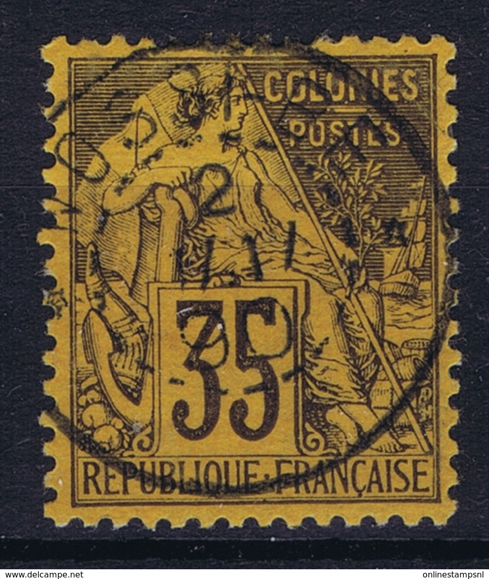 Colonies Francaises  Yv 56 Cachet A Date Nossi-Bé - Alphee Dubois