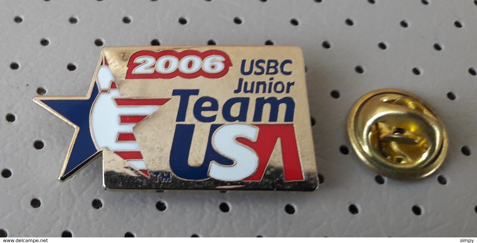 USA Bowling Federation 2006 Pin  USBC - Bowling