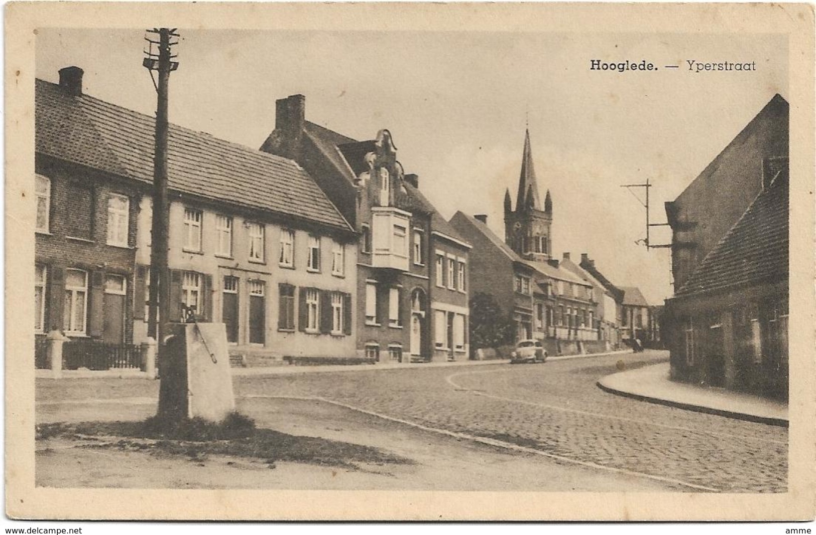 Hooglede   * (lot 5 Krt.) Boiselarestraat - Yperstraat - Kleine Stadenstraat - Hoogstraat - Ouderlingengesticht - Hooglede