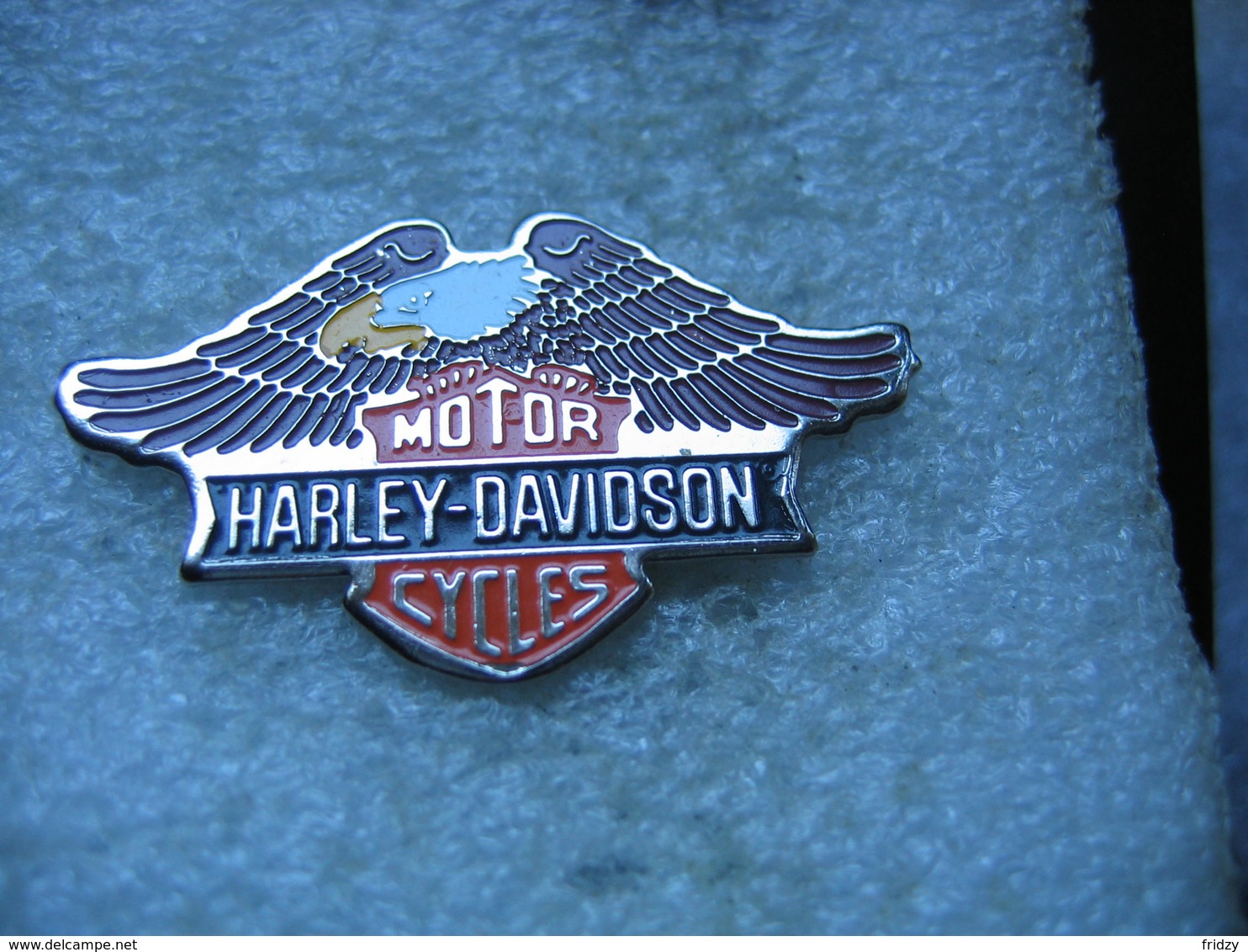 Pin's Moto Harley Davidson, Motor Cycles. Aigle - Motorbikes