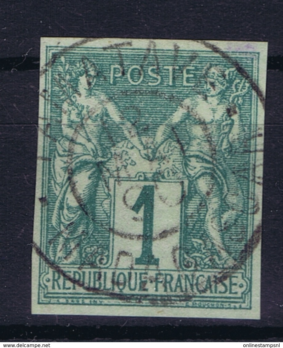 Colonies Francaises Yv 24 Cachet A Date  Madagascar Tamatave  Maury € 1250 - Sage