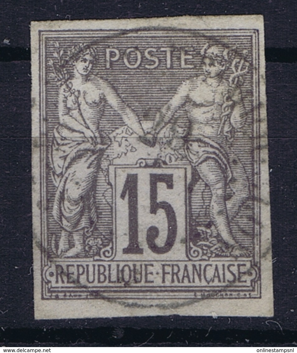 Colonies Francaises Yv 33 Cachet A Date - Sage