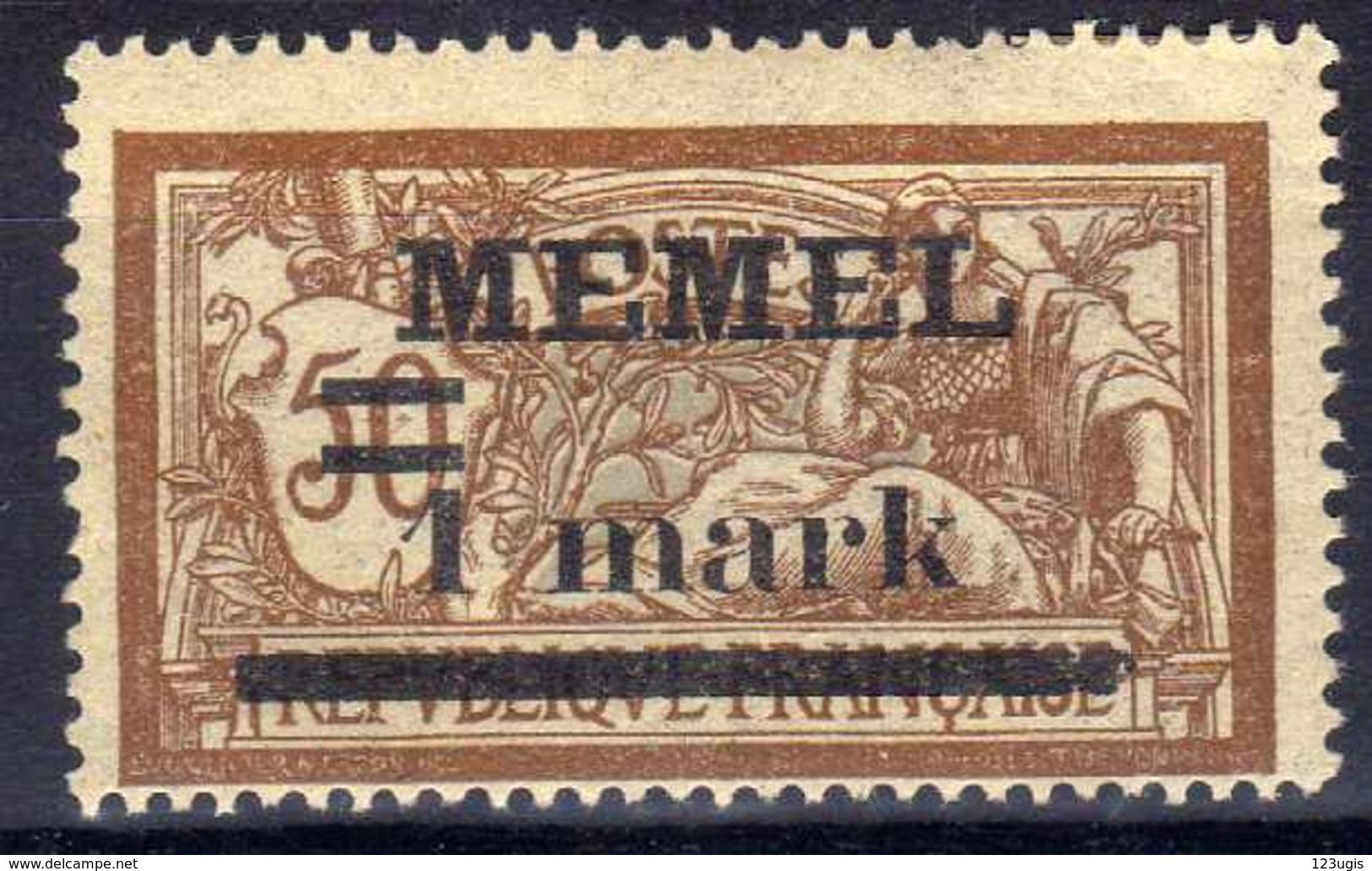 Memel (Klaipeda) 1920 Mi 26  * [020619XXVII] - Memelgebiet 1923