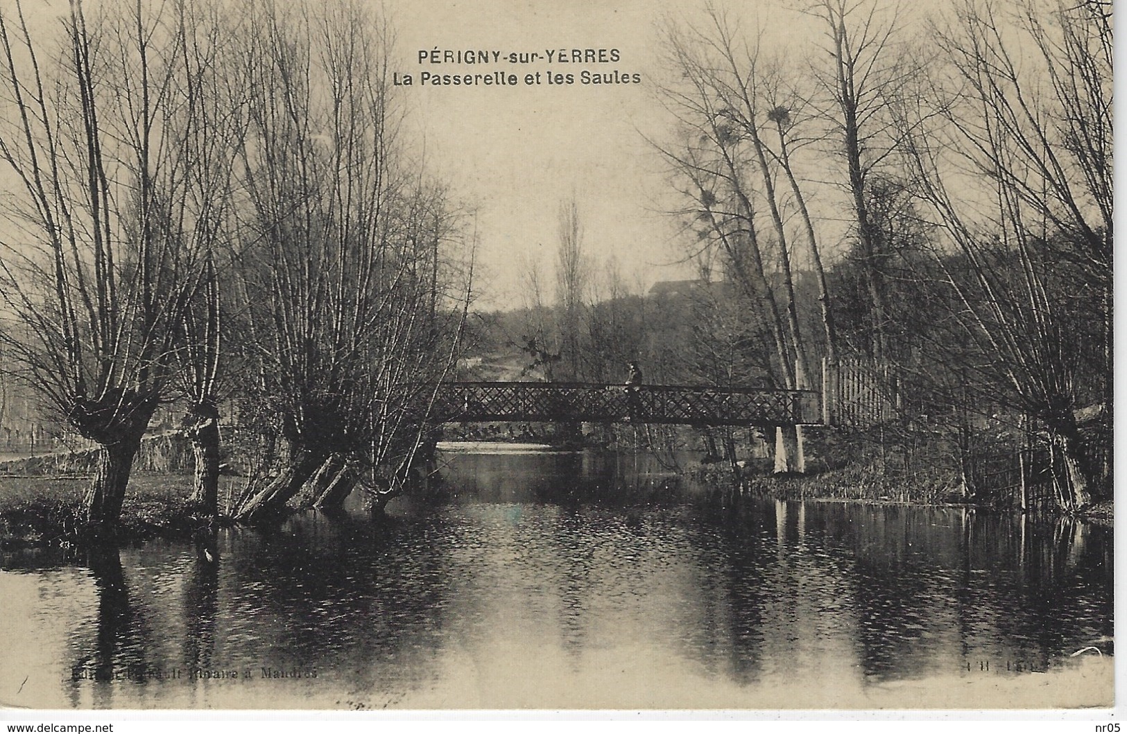 94 ( Val De Marne ) - PERIGNY Sur YERRES - La Passerelle Et Les Saules - Perigny