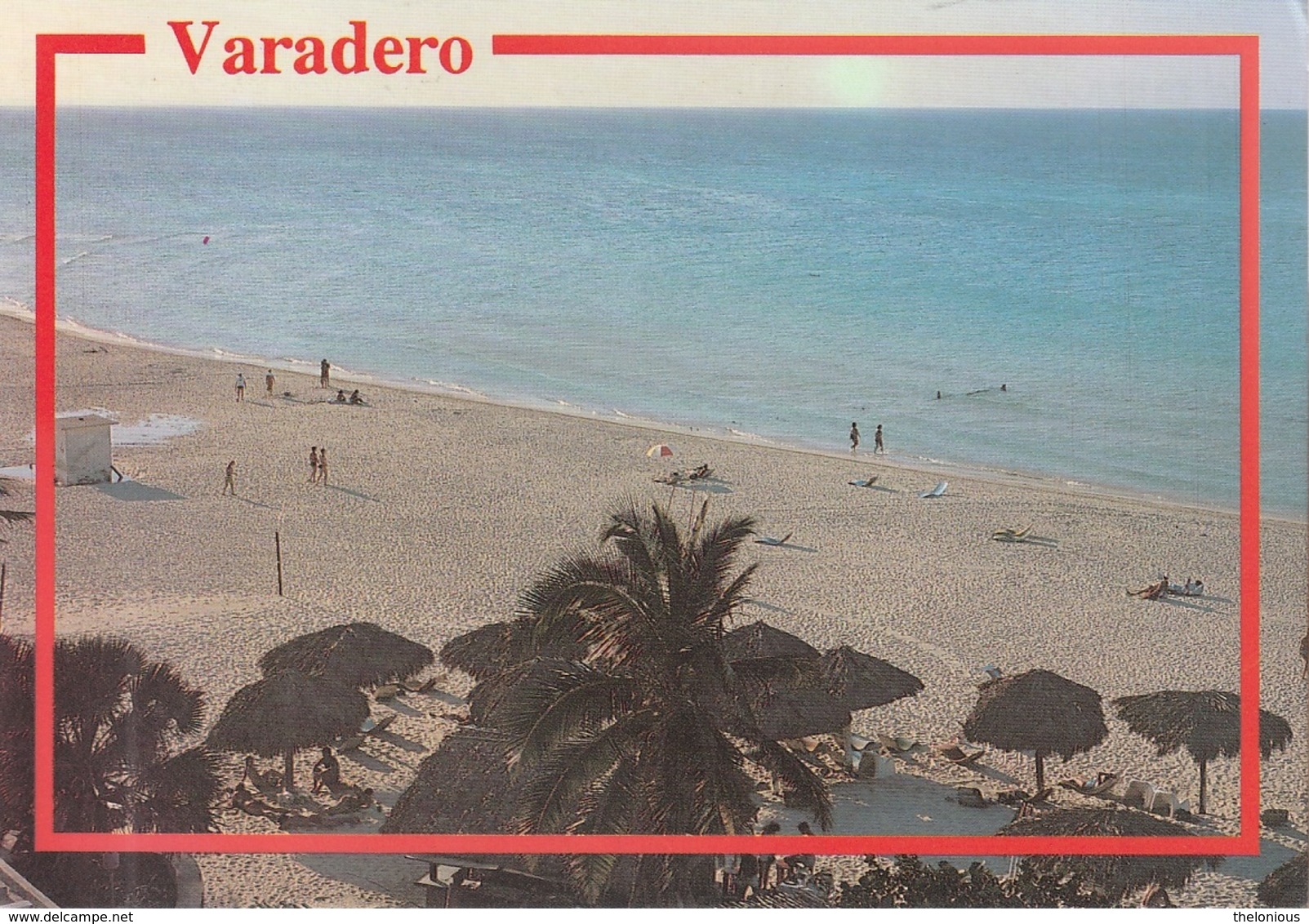 * Cartolina - Cuba - Playa De Varadero - Viag. Per Bologna 1993 - Cuba