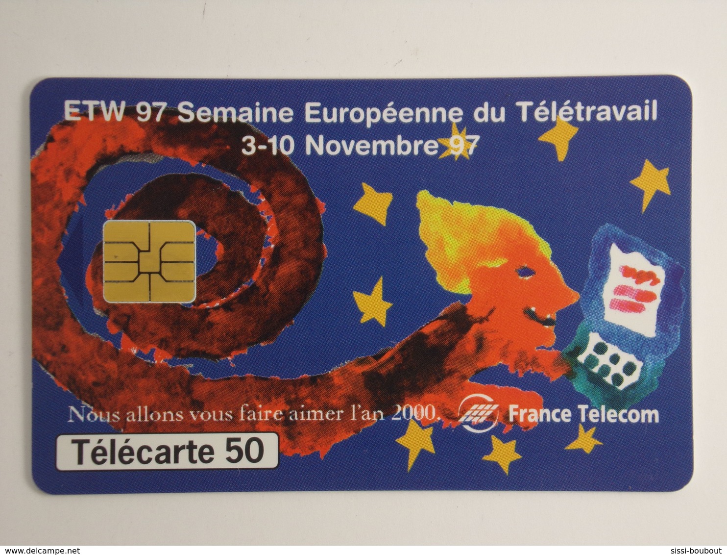 Télécarte - Semaine Européenne Du Télétravail - 1997 - Cultural