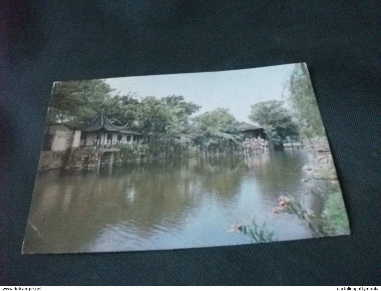 STORIA POSTALE FRANCOBOLLO CINA CHINA JARDIN DES VAGUES GENTLE WAVES PAVILION - Cina